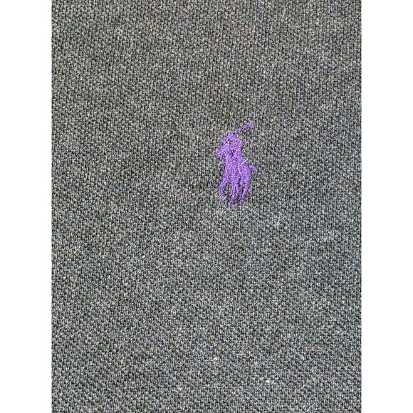Polo by Ralph Lauren Men's Size XXL Black w/‎ Purple Logo - Picture 2 of 5